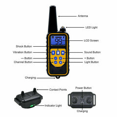 3000 FT Dog Training US Collar Rechargeable Remote Shock PET